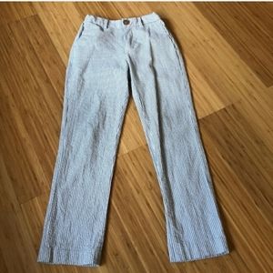 Crewcuts Seersucker Thompson Suit Pants size 7